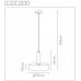 Купить Подвесной светильник LUCIDE 30472/30/02| VIVID-LIGHT.RU