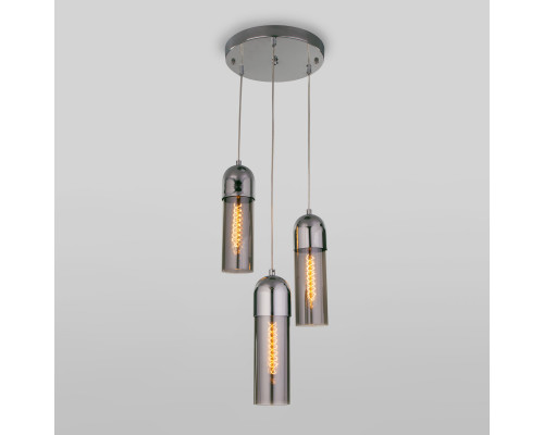Заказать Подвесной светильник Eurosvet 50180/3 дымчатый| VIVID-LIGHT.RU