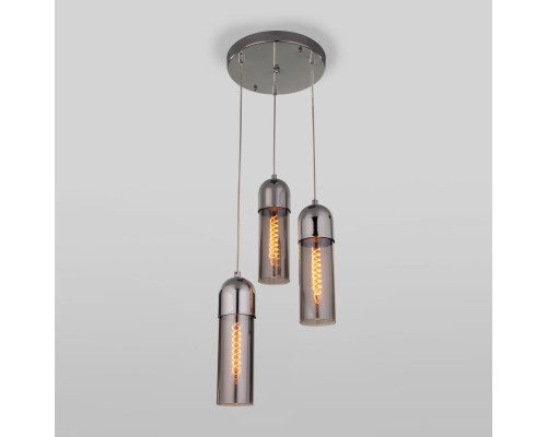 Заказать Подвесной светильник Eurosvet 50180/3 дымчатый| VIVID-LIGHT.RU