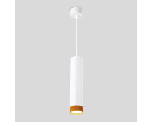 Оформить заказ Подвесной светильник Eurosvet 50164/1 LED белый/золото| VIVID-LIGHT.RU