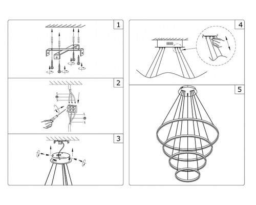 Купить Подвесной светильник KinkLight 08204,01(4000K)| VIVID-LIGHT.RU
