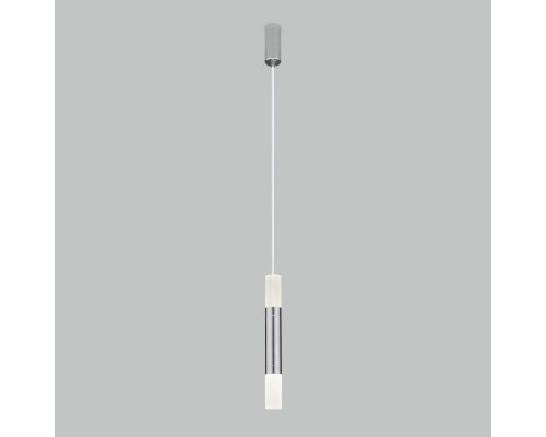 Купить Подвесной светильник Eurosvet 50210/1 LED хром| VIVID-LIGHT.RU