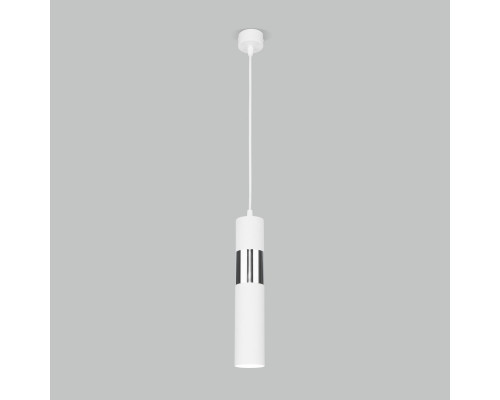 Заказать Подвесной светильник Eurosvet 50097/1 белый/хром| VIVID-LIGHT.RU