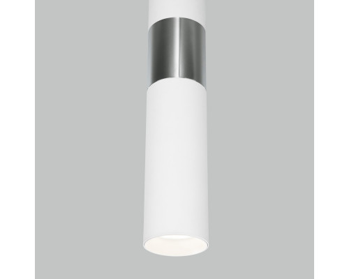 Заказать Подвесной светильник Eurosvet 50097/1 белый/хром| VIVID-LIGHT.RU