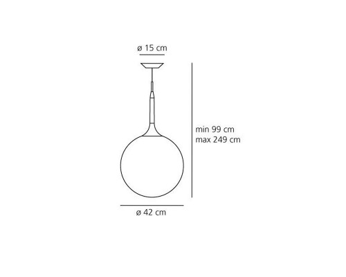 Оформить заказ Подвесной светильник Artemide 1051010A| VIVID-LIGHT.RU