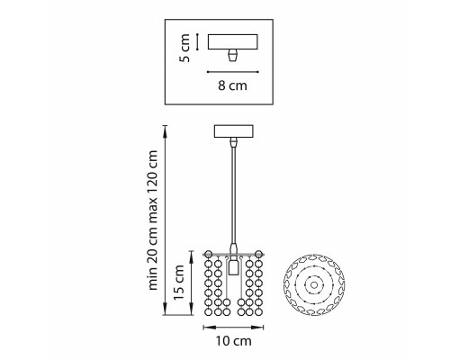 Сделать заказ Подвесной светильник Lightstar 795312| VIVID-LIGHT.RU