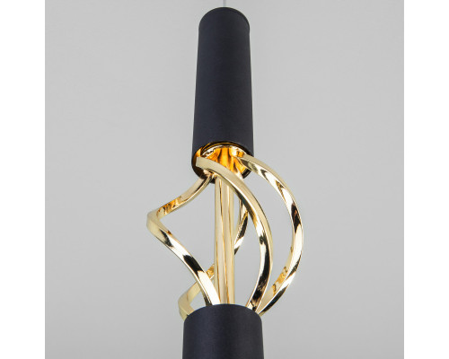 Заказать Подвесной светильник Eurosvet 50191/1 LED черный/золото| VIVID-LIGHT.RU