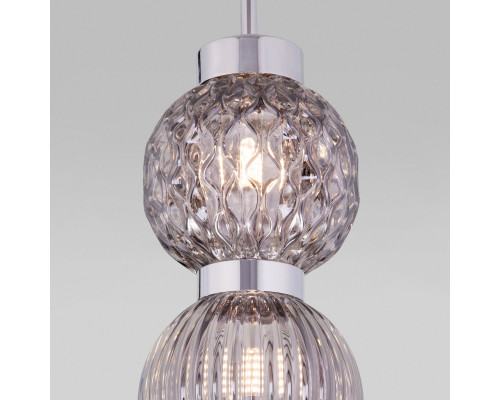 Оформить заказ Подвесной светильник Eurosvet 50186/2 хром| VIVID-LIGHT.RU