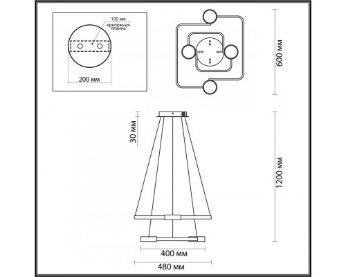 Заказать Подвесной светильник LUMION 5250/92L| VIVID-LIGHT.RU