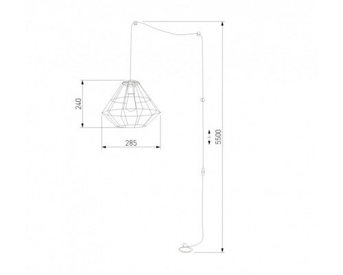 Сделать заказ Подвесной светильник TK Lighting 2201 Diamond| VIVID-LIGHT.RU