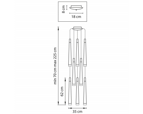 Купить Подвесной светильник Lightstar 807086| VIVID-LIGHT.RU