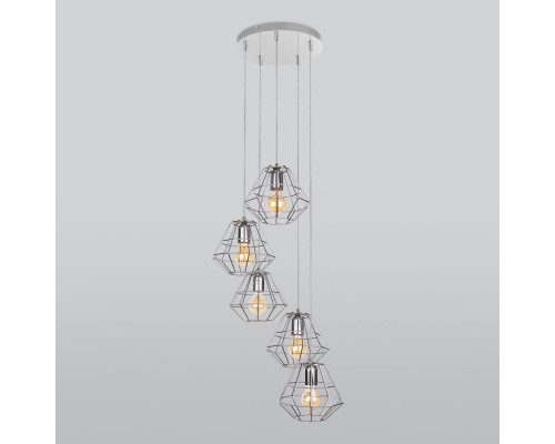 Оформить заказ Подвесной светильник TK Lighting 4289 Diamond Silver| VIVID-LIGHT.RU