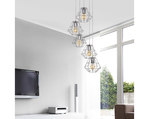 Оформить заказ Подвесной светильник TK Lighting 4289 Diamond Silver| VIVID-LIGHT.RU