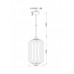 Купить Подвесной светильник ARTE Lamp A1903SP-1WH| VIVID-LIGHT.RU