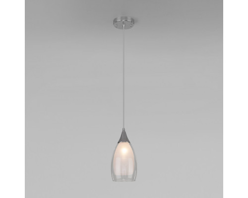 Купить Подвесной светильник Eurosvet 50085/1 хром| VIVID-LIGHT.RU