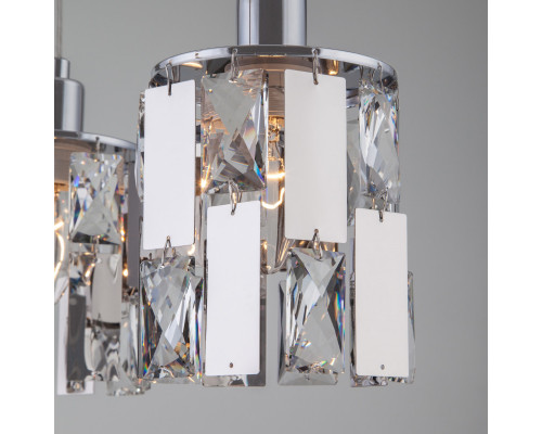 Купить Подвесной светильник Eurosvet 50101/3 хром| VIVID-LIGHT.RU