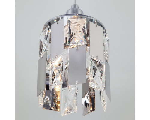 Заказать Подвесной светильник Eurosvet 50101/1 хром| VIVID-LIGHT.RU