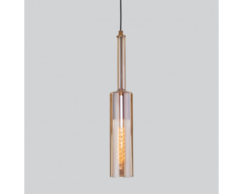 Купить Подвесной светильник Eurosvet 50226/1 янтарный| VIVID-LIGHT.RU