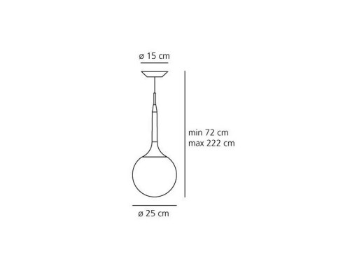Оформить заказ Подвесной светильник Artemide 1053010A| VIVID-LIGHT.RU