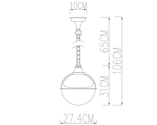 Заказать Подвесной светильник ARTE Lamp A1495SO-1BK| VIVID-LIGHT.RU