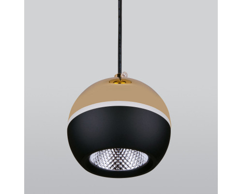 Оформить заказ Подвесной светильник Elektrostandard DLS023 9W 4200K черный/золото| VIVID-LIGHT.RU