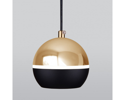 Оформить заказ Подвесной светильник Elektrostandard DLS023 9W 4200K черный/золото| VIVID-LIGHT.RU