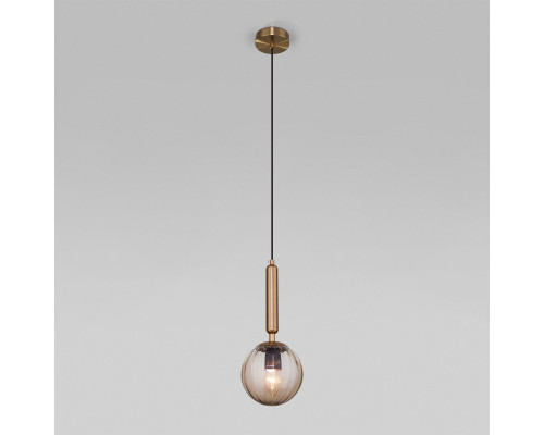 Оформить заказ Подвесной светильник Eurosvet 50208/1 янтарный| VIVID-LIGHT.RU