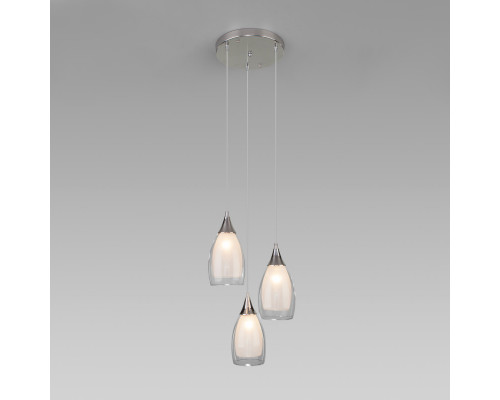 Оформить заказ Подвесной светильник Eurosvet 50085/3 хром| VIVID-LIGHT.RU