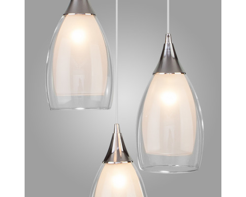 Оформить заказ Подвесной светильник Eurosvet 50085/3 хром| VIVID-LIGHT.RU