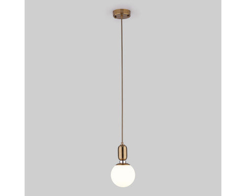Купить Подвесной светильник Eurosvet 50151/1 латунь| VIVID-LIGHT.RU