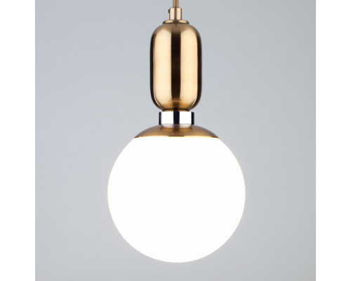 Купить Подвесной светильник Eurosvet 50151/1 латунь| VIVID-LIGHT.RU