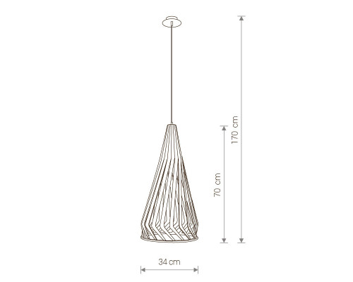 Оформить заказ Подвесной светильник Nowodvorski 6340| VIVID-LIGHT.RU