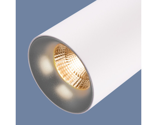 Заказать Подвесной светильник Elektrostandard DLS021 9+4W 4200К белый матовый/серебро| VIVID-LIGHT.RU