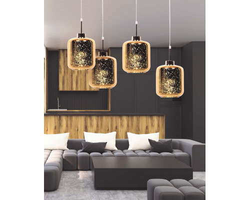 Купить Подвесной светильник Lumina Deco LDP 6811-1 GD| VIVID-LIGHT.RU