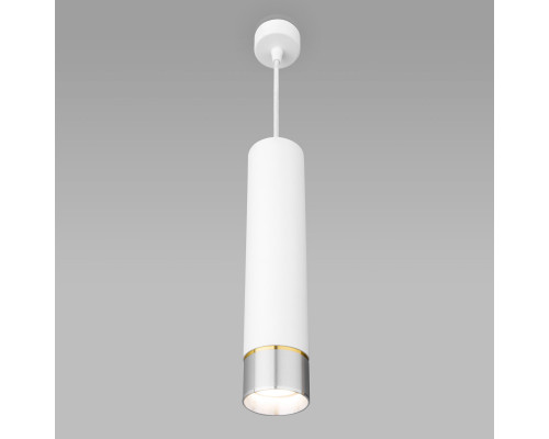 Купить Подвесной светильник Elektrostandard DLN107 GU10 белый/серебро| VIVID-LIGHT.RU