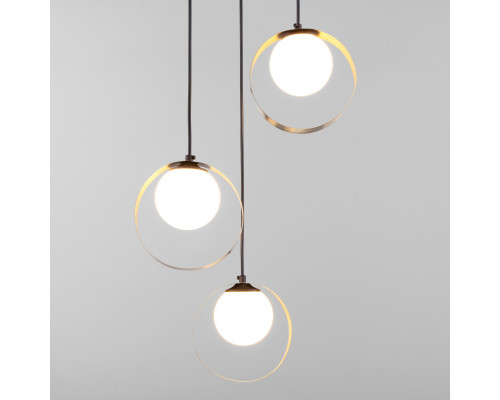 Заказать Подвесной светильник Eurosvet 50205/3 черный/бронза| VIVID-LIGHT.RU