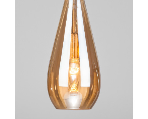 Купить Подвесной светильник Eurosvet 50202/1 янтарный| VIVID-LIGHT.RU