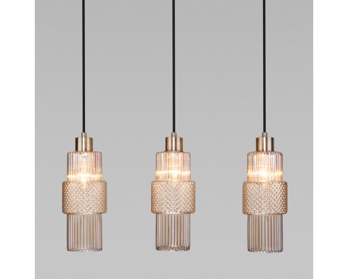 Заказать Подвесной светильник Eurosvet 50209/3 бронза| VIVID-LIGHT.RU