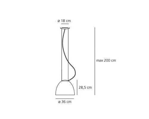 Сделать заказ Подвесной светильник Artemide A244900| VIVID-LIGHT.RU