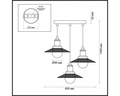 Заказать Подвесной светильник LUMION 3513/3A| VIVID-LIGHT.RU