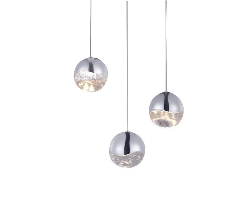 Купить Подвесной светильник DeLight Collection SD3301-3U nickel| VIVID-LIGHT.RU