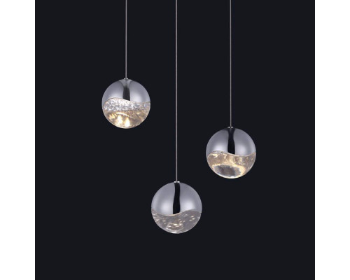 Заказать Подвесной светильник DeLight Collection SD3301-3U nickel| VIVID-LIGHT.RU
