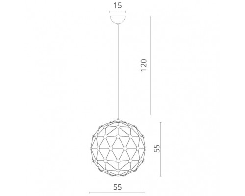 Сделать заказ Подвесной светильник Divinare 1610/02 SP-60| VIVID-LIGHT.RU