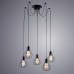 Оформить заказ Подвесной светильник ARTE Lamp A1109SP-5BK| VIVID-LIGHT.RU