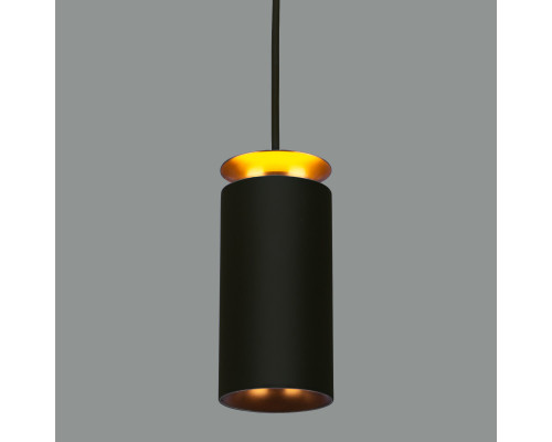 Сделать заказ Подвесной светильник Elektrostandard DLS021 9+4W 4200К черный матовый/золото| VIVID-LIGHT.RU