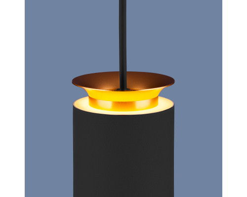 Сделать заказ Подвесной светильник Elektrostandard DLS021 9+4W 4200К черный матовый/золото| VIVID-LIGHT.RU