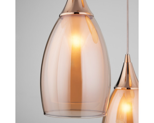 Сделать заказ Подвесной светильник Eurosvet 50085/3 золото| VIVID-LIGHT.RU