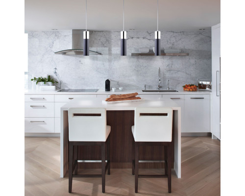 Оформить заказ Подвесной светильник Eurosvet 50135/1 LED хром/черный| VIVID-LIGHT.RU