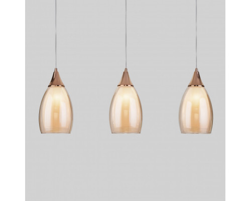 Купить Подвесной светильник Eurosvet 50285/3 золото| VIVID-LIGHT.RU