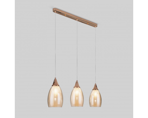 Купить Подвесной светильник Eurosvet 50285/3 золото| VIVID-LIGHT.RU